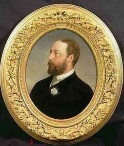 Portrait of Albert Edward Prince of Wales