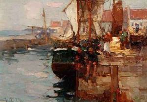 Fishing on the Quayside