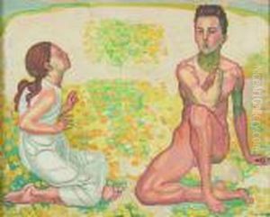 "fruhling" by Ferdinand Hodler