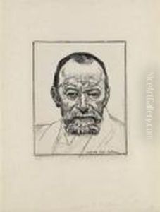 Selbstbildnis by Ferdinand Hodler