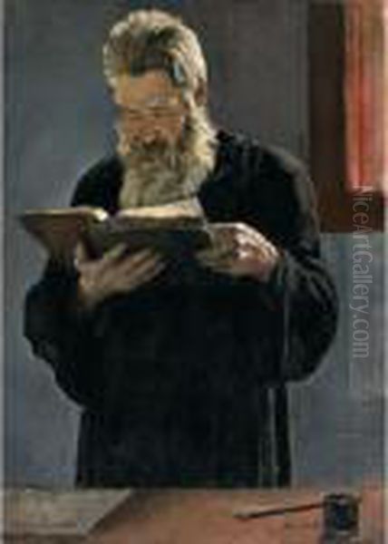Lesender Pfarrer- Recto
Reading Priest - Recto
Bildnis Einer Jungen Frau - Verso
Portrait Of A Young Lady - Verso - view 1
