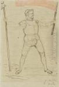 Landsknecht (lansquenet) by Ferdinand Hodler