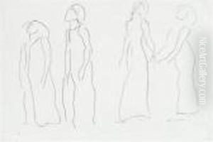 Figure Study by Ferdinand Hodler