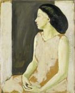Portrait Of Jeanne Charles by Ferdinand Hodler