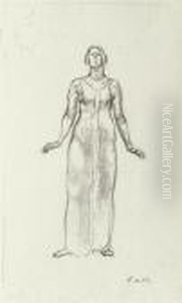 Study For A Female Figure - view 1