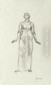 Study For A Female Figure
