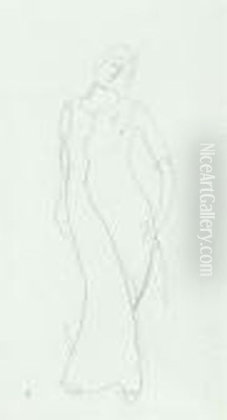 Woman Standing - view 1