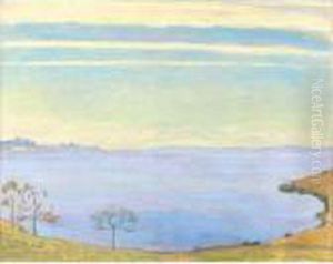 Lake Geneva, View From Chexbres by Ferdinand Hodler