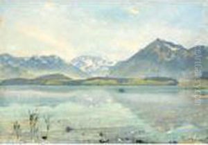 Thunersee Mit Bluemlisalp Und Niesen