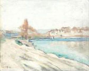 An Der Jonction by Ferdinand Hodler