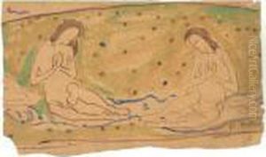 Der Tag by Ferdinand Hodler