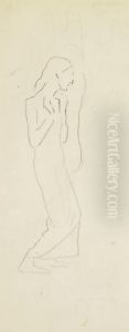Adoration by Ferdinand Hodler