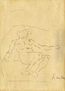 Liegender Weiblicher Akt.
Figuralstudie Zu "liebe"