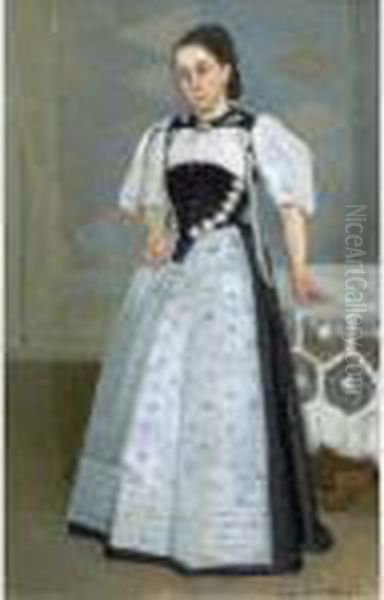 Bildnis Frau Dr. Sury, Tochter Des Barenwirts In Sumiswald - view 1