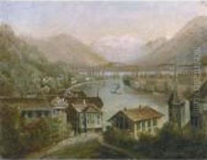 Ansicht Von Thun Vom Schlossberg Aus Ansicht Von Thun Vom Schlossberg Aus