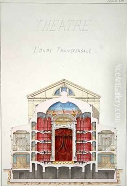 Cross Section of a Theatre - view 1
