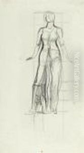 Study For "unendlichkeit" (infinity) by Ferdinand Hodler