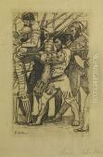 Ruckzug Von Marignano, Detail - view 1