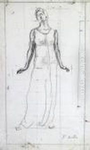 Figurenstudie Zu Blick In Die Unendlichkeit