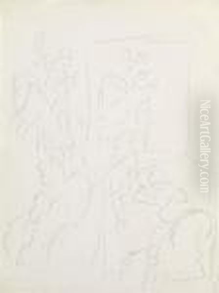 Studie Zu 'la Bataille De Morat' - view 1