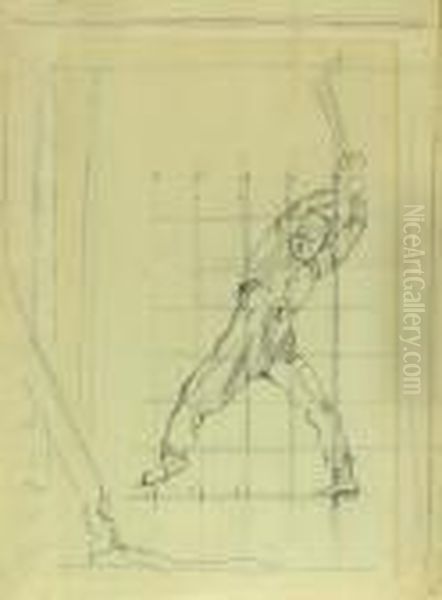 Holzfaller (studie Zur Banknote) - view 1