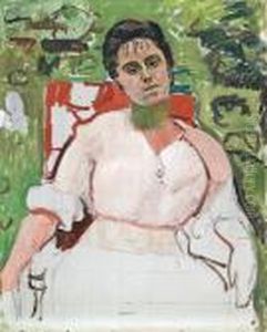 Portrait De Madame Clemence Meynet Foudral Portrait De Madame Clemence Meynet Foudral