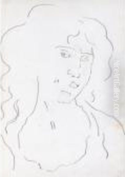 Study For 'italian Woman' (giulia Leonardi) - view 1