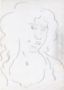 Study For 'italian Woman' (giulia Leonardi)