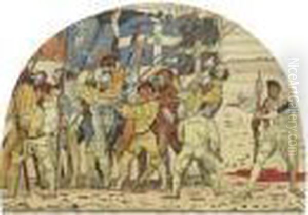 Ruckzug Von Marignano. (return From Marignano) - view 1