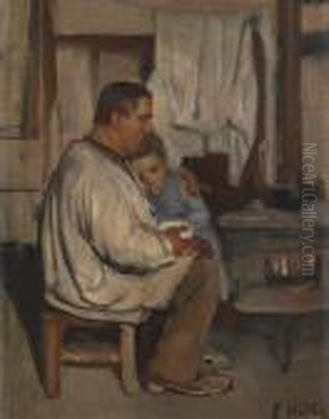 Vater Und Kind, Um 1883 - view 1