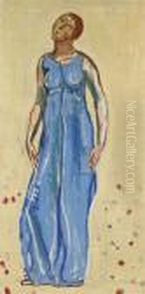 Frauenfigur Zu 'blick In Die Unendlichkeit', Um 1915/16 - view 1