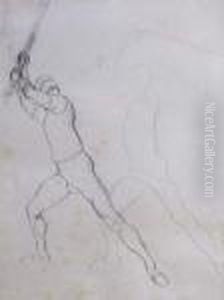 Etude Pour L'homme Au Sabre