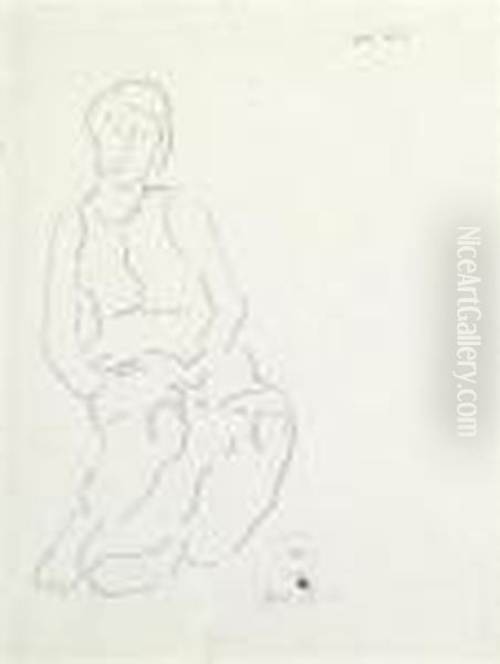 Femme Assise - view 1