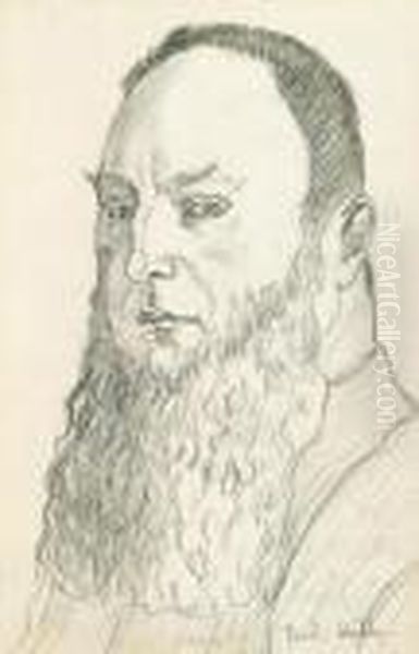 Preliminary Study For The Portrait Of James Vibert. - view 1
