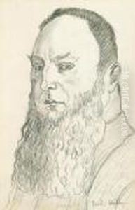 Preliminary Study For The Portrait Of James Vibert.