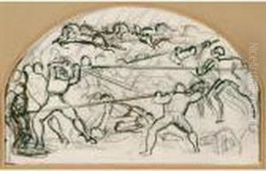 Kompositionsskizze Zu 'schlacht Bei Murten' Ii
Composition To The 'battle At Murten', Ii (study) Kompositionsskizze Zu 'schlacht Bei Murten' Ii
Composition To The 'battle At Murten', Ii (study)