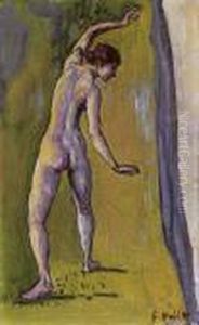 Weiblicher Akt Am Abgrund (folie De L'abime)