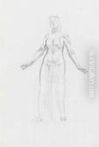 Figurenstudie Zu "blick In Die Unendlichkeit".