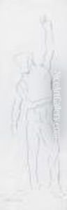 Figurenstudie Zu "einmutigkeit". by Ferdinand Hodler