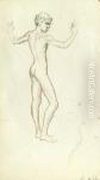 Naked Young Man - view 1