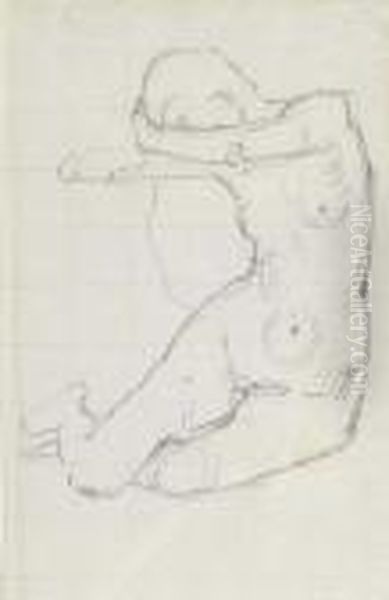 Seated Nude - view 1