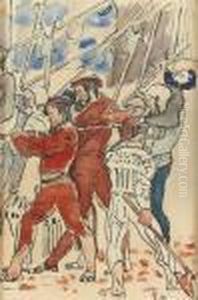 Studie Zu "ruckzug Von Marignano". Studie Zu "ruckzug Von Marignano".