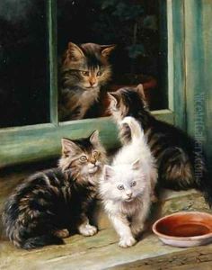 Kittens by Fannie Moody