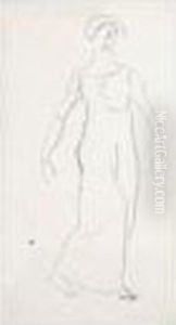 Figurenstudie Zu by Ferdinand Hodler