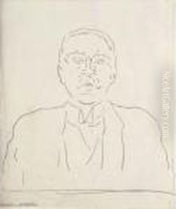 Portrat Adrian Lachenal, Studie
