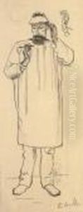 Der Genfer Uhrmacher, Studie by Ferdinand Hodler