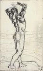 Mannlicher Akt by Ferdinand Hodler