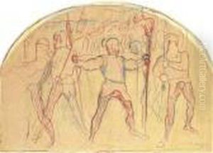 A Study For The Retreat From Marignano A Study For The Retreat From Marignano