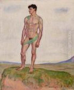 Blick Ins Weite Land by Ferdinand Hodler