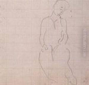 Heilige Stunde by Ferdinand Hodler